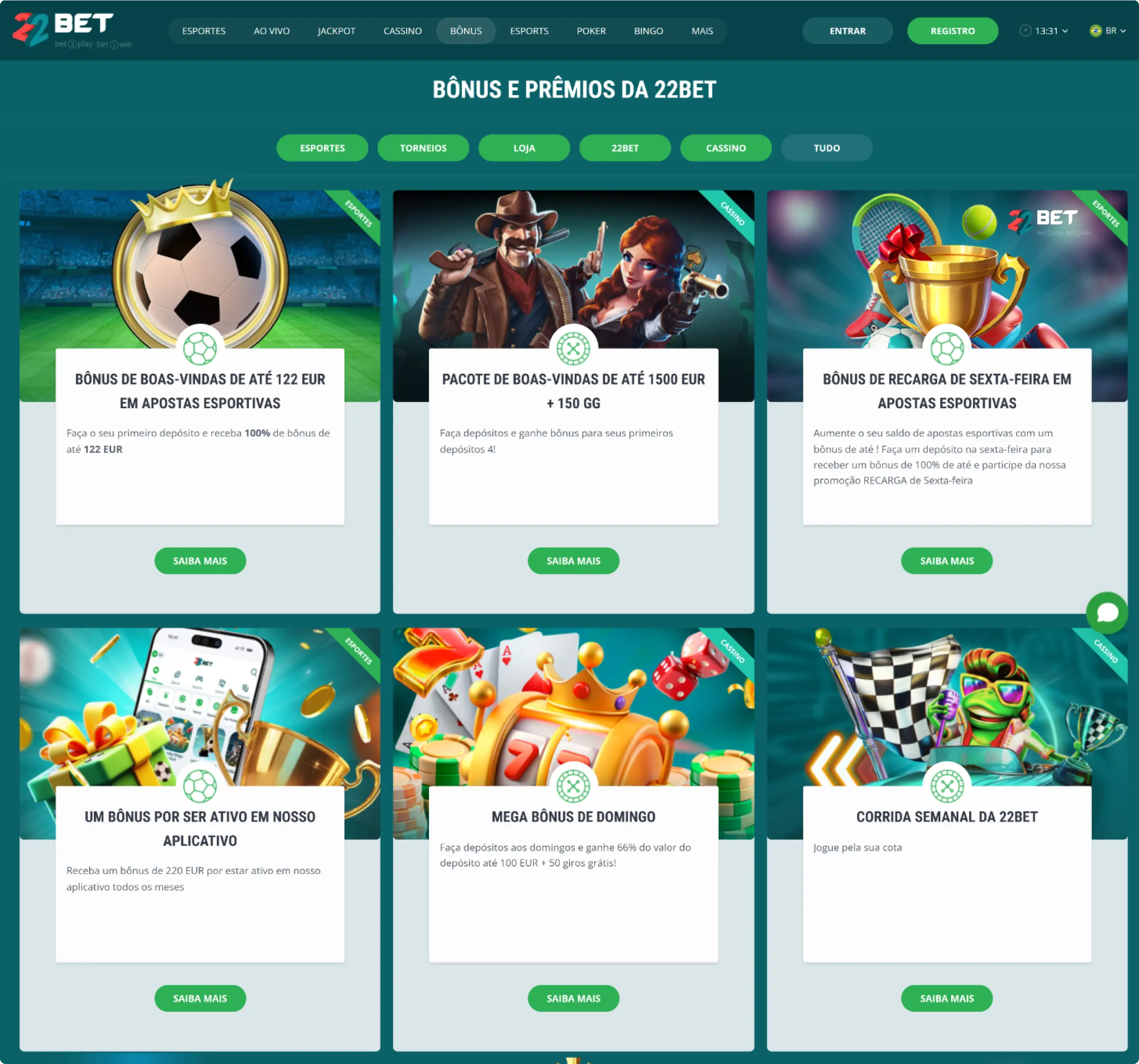 22Bet Baixe O Aplicativo Móvel